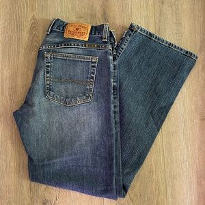 Classic Lucky Button Fly Straight Leg Jeans